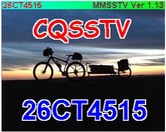 First attempt at sstv on 11M