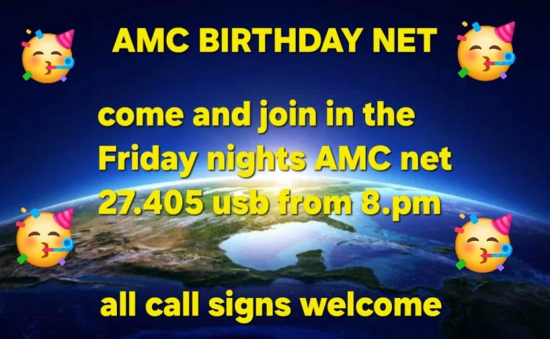 AMC Birthday Net 19/01/24