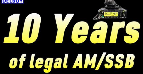 10 Years of legal AM/SSB in UK